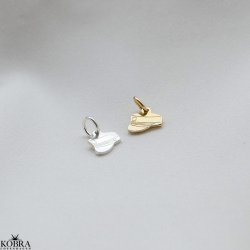 Charm - lille studenterhue i slv