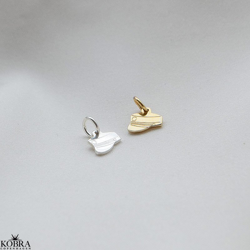 Charm - lille studenterhue i slv