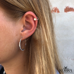 "Little star" stjerne earcuff i slv