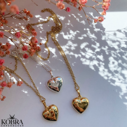 "Liva" silver necklace with personal engraving