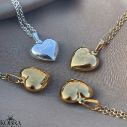 "Liva" silver necklace with personal engraving