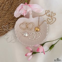 "Liva" silver necklace with personal engraving