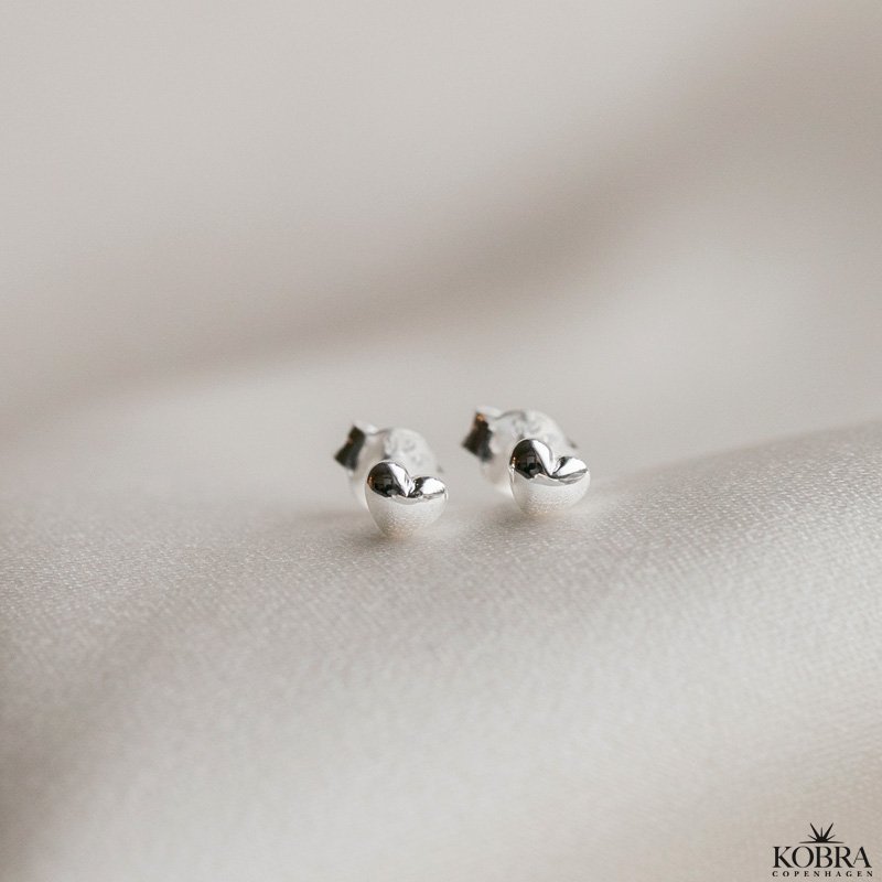 "Liva" mini restikker med sm slvhjerter