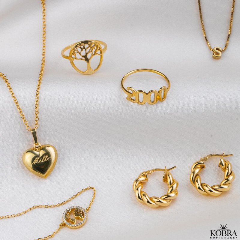 "Soho" handmade YOUR number ring in gold