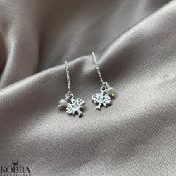 "Tika" Livets Tr reringe med lille perle i slv