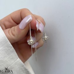 "Tika" Livets Tr reringe med lille perle i slv