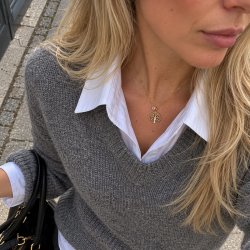 "Annamae" Livets Tr� halsk�de med birthstone - 18k forgyldt