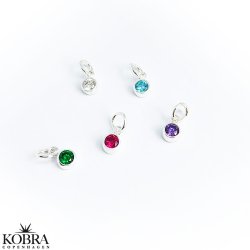 "Alliance" 18 carat gold plated pendant including engraving and gem