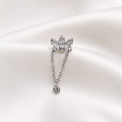 "Lotus" Chain Piercing