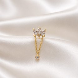 "Lotus" Chain Piercing