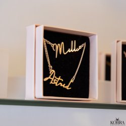 "Louisiana" guld navnehalskde