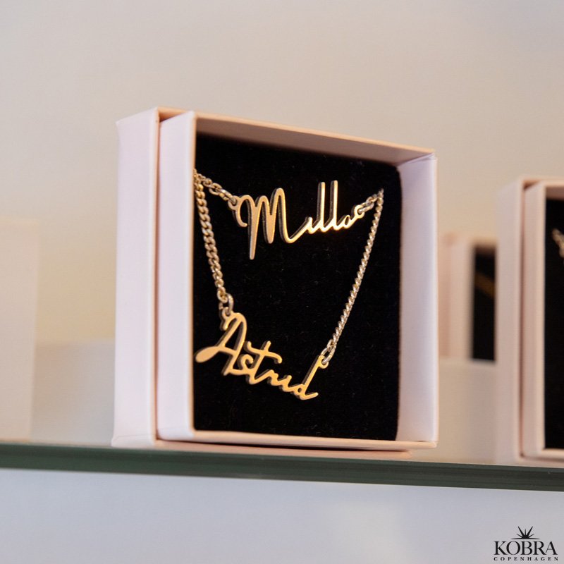 "Louisiana" guld navnehalskde