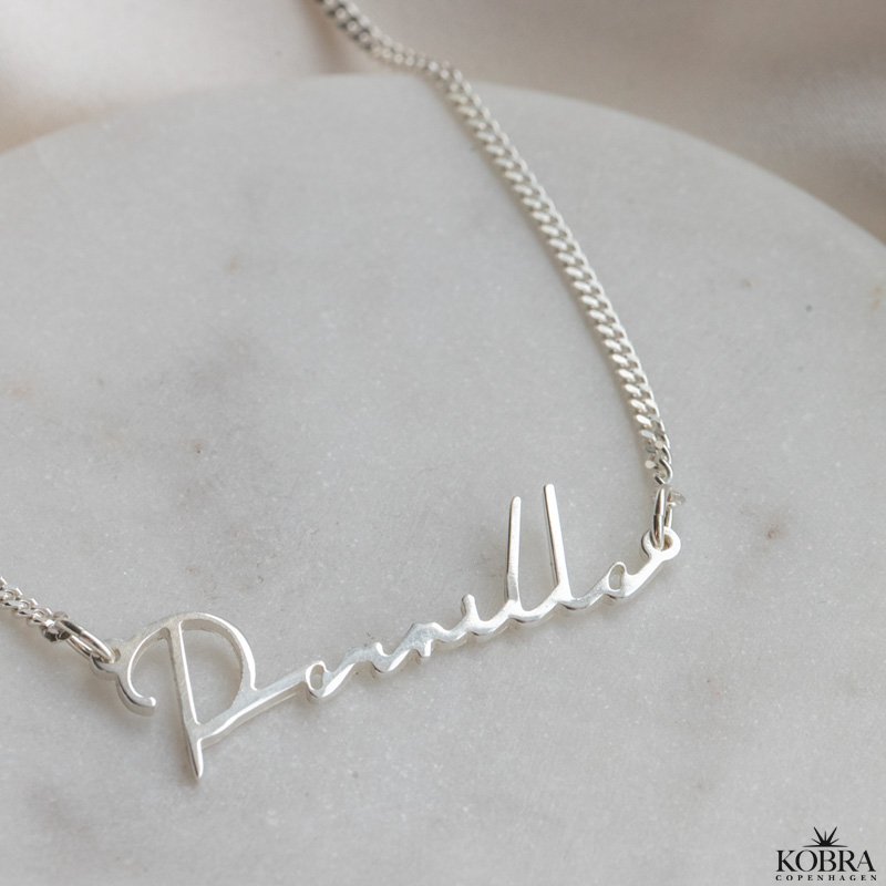 "Louisiana" sterling slv navnehalskde