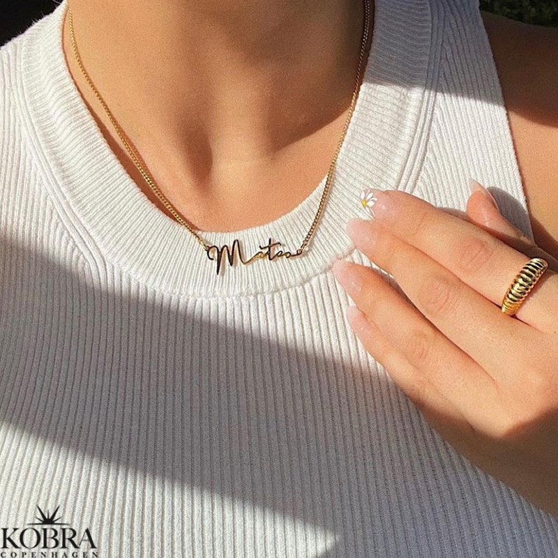 "Louisiana" guld navnehalskde