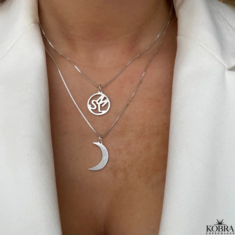 "Close To You" handmade silver jewelry with personal letters