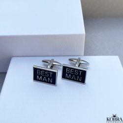 Manchetter med "Best Man"