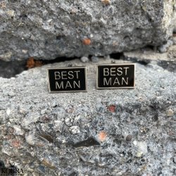 Manchetter med "Best Man"