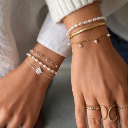 "Colorado" chunky s�lv armb�nd