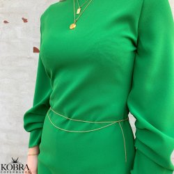 "Simplicity" 18 karat forgyldt mavekde