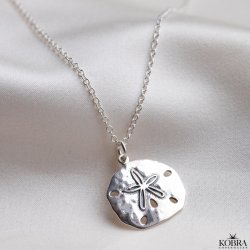 "Mayflower" slv halskde med hammerslet amulet