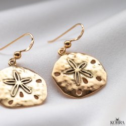 "Mayflower" guld sstjerne reringe med hammerslet amuletter