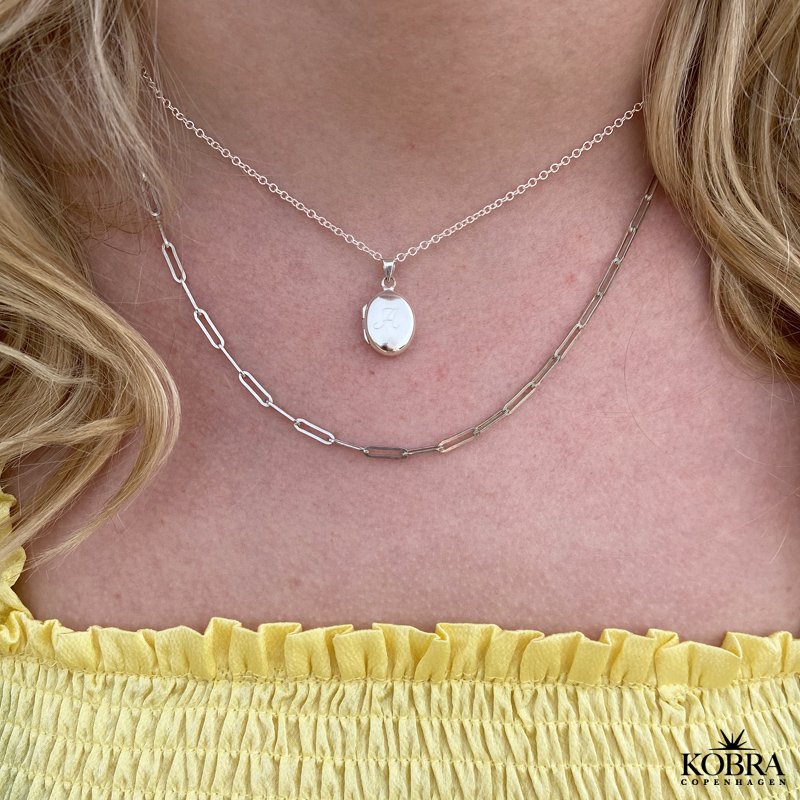 "Quinn" sterling slv halskde