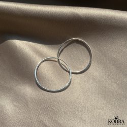 "Cirkeline" slv hoops / creoler (Medium)