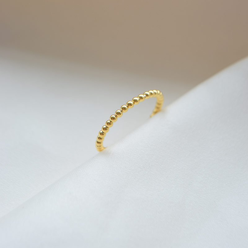 "Mellow" Ring in 18 carat gold plated sterling silver