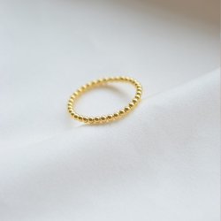 "Mellow" Ring in 18 carat gold plated sterling silver