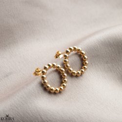 "Mellow" reringe med guld-kugler