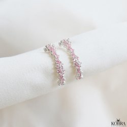 "Mikami" unikke slv reringe med lyserde sten