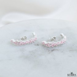 "Mikami" unikke slv reringe med lyserde sten