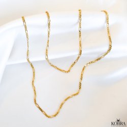 "Milo" guld mavekde i 3 mm. figaro kde