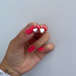 "Mini heart" lille hjerte restikker i sterling slv