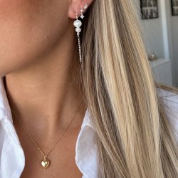 "Mini Liva" gold necklace with personal engraving