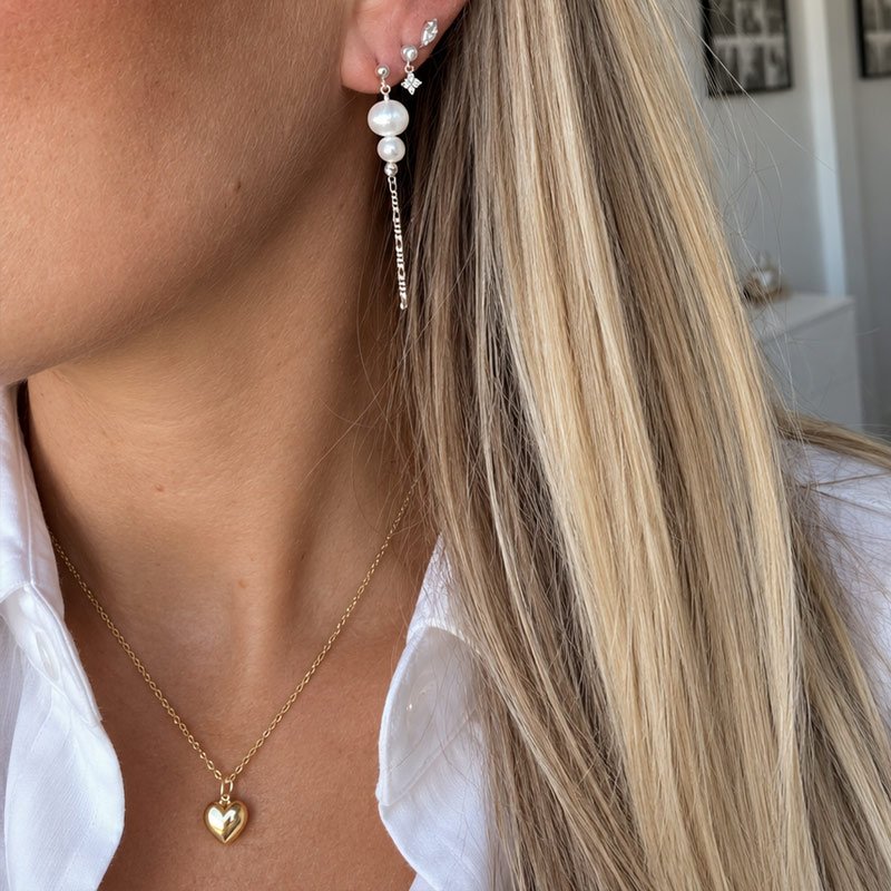 "Mini Liva" gold necklace with personal engraving