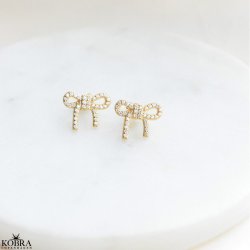 "Leonora" mini sljfe reringe med sten i guld