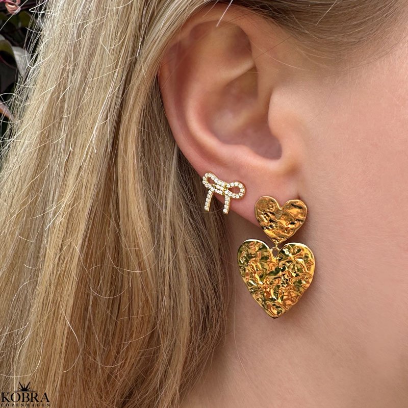 "Leonora" mini sljfe reringe med sten i guld