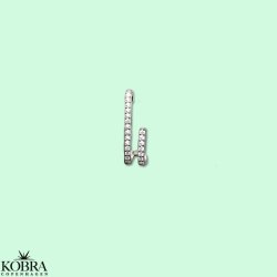 "Avery" slv med sten 1 stk.