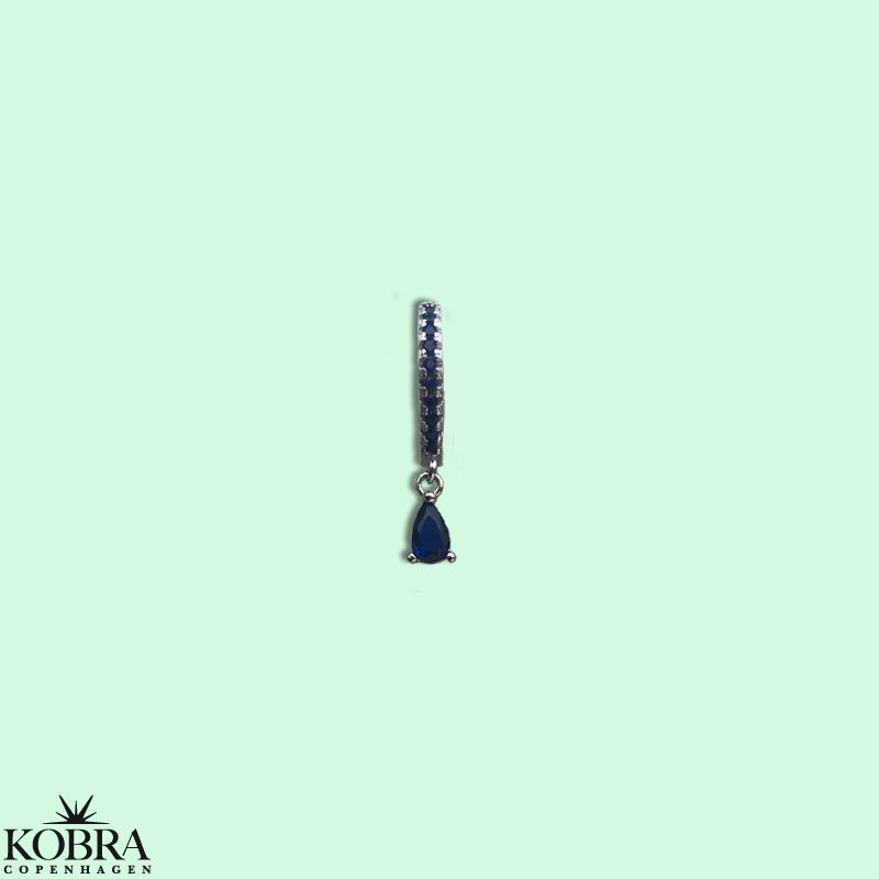 "Raindrop" slv, forskellige farver 1 stk. 