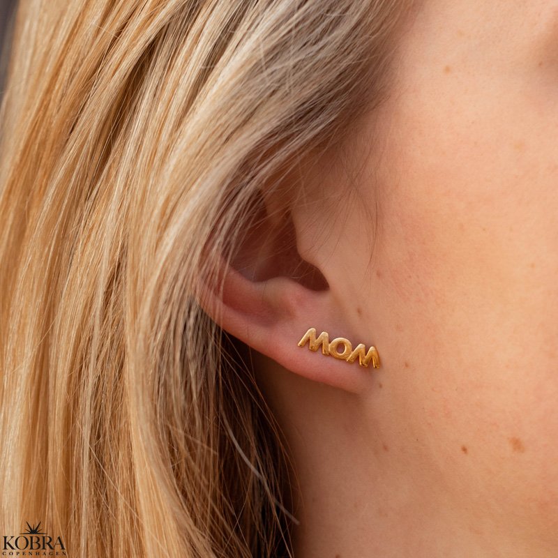 Wow/Mom 18 karat forgyldt rering