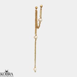 "Monroe" guld til 2 huller i ret 1 stk.