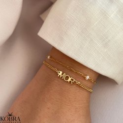 "MOR" armbnd med 2 mm. panzerkde i guld