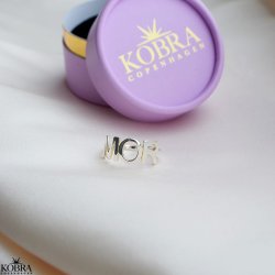 "MOR" ring i sterling slv