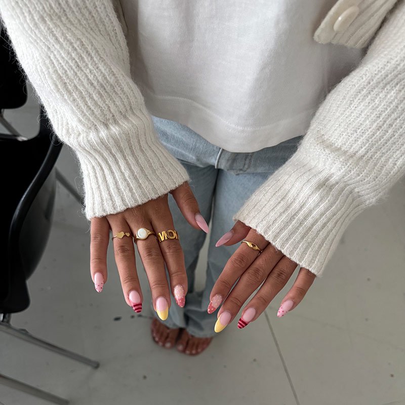 "MOR" ring - 18K PVD Forgyldt