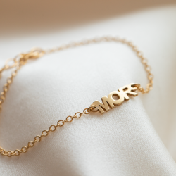 "MOR" 18k forgyldt armb�nd