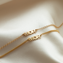 "MOR" 18k forgyldt armb�nd