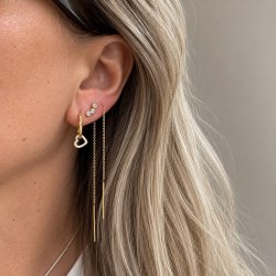 "Katrina" �rh�ngen med Zirkonia � 18K F�rgyllda