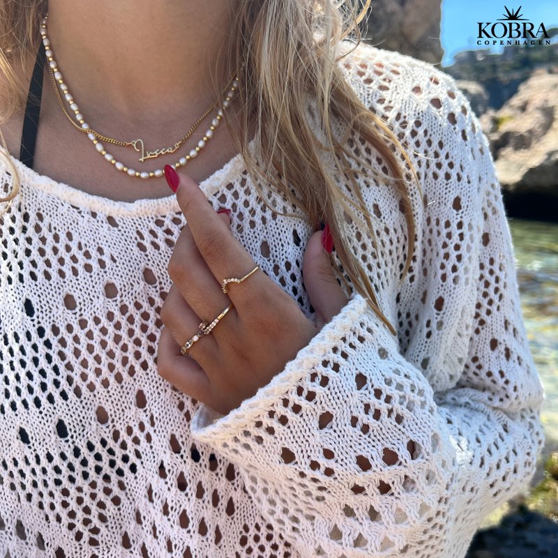 "Louisiana" guld navnehalskde