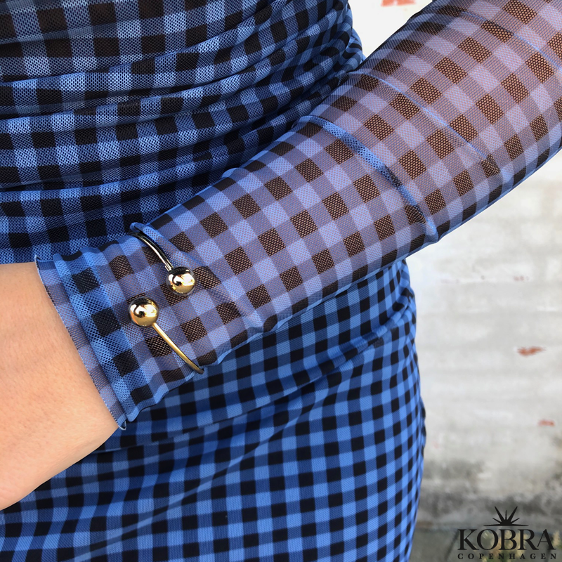 "Ghita" bracelet with gold balls